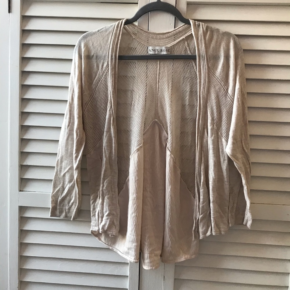 Knox Rose Knit Cardigan